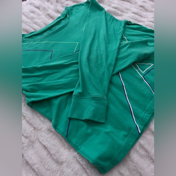 Under Armour Cropped Loose Long Tee - Picture 2 of 2